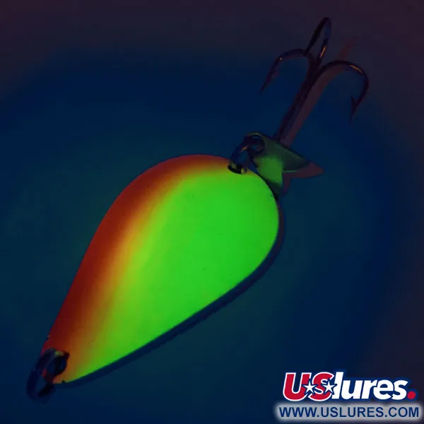 Acme K.O. Wobbler Skeddrag, Gul/Röd/Nickel, 21g, Sonic Tail, #11887