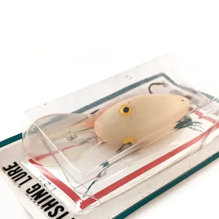 Kmart Kresge #K12 Crankbait, Vit / Orange, 14g, Djupgående, #11893