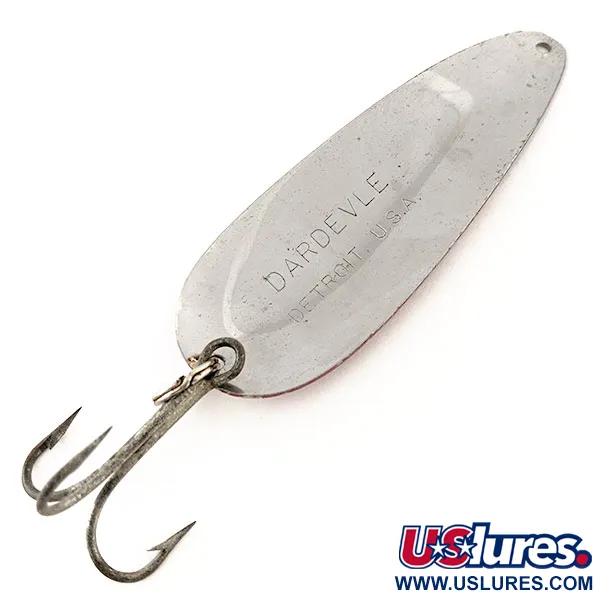 Eppinger Dardevle, 28g Röd/Vit/Nickel, Skeddrag #11901