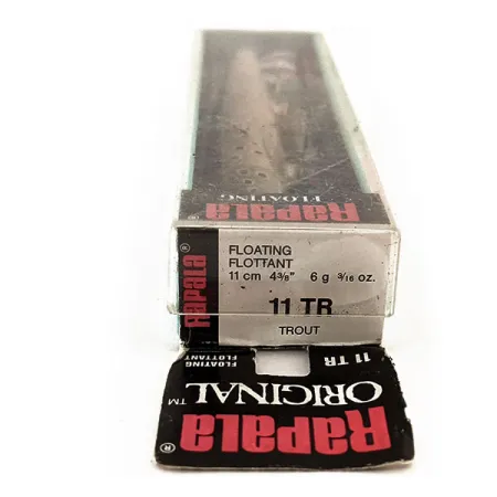 Rapala Original Floater F11 Wobbler, TR (Öring), 6g, Balsa, #11908