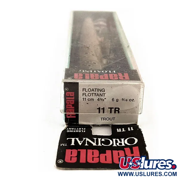 Rapala Original Floater F11 Wobbler, TR (Öring), 6g, Balsa, #11908