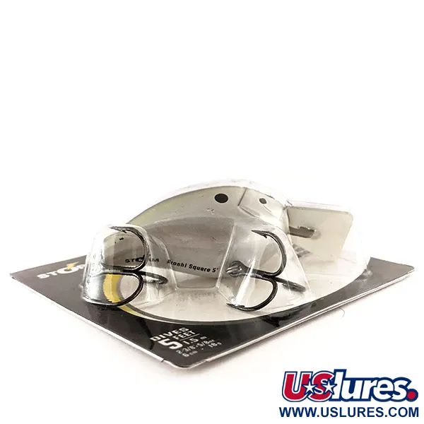 Storm Arashi Silent Square 5 Crankbait, Blå/Silver, 18g, Silent, #11951