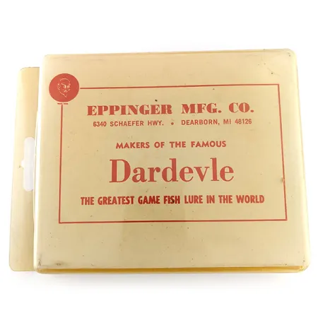 Eppinger Dardevle Kit Skeddrag-set, Röd-Vit/Gul, Emalj, #11955