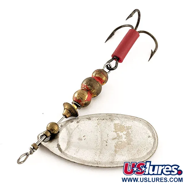 Mepps Aglia 4 Spinnare, Silver, 9g, Röd Slang, #11963