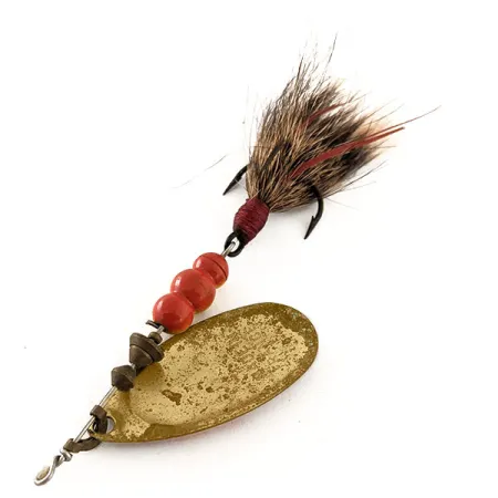 Mepps Aglia 4 dressed (squirrel tail) Spinnare, Mässing, 10g, #11964
