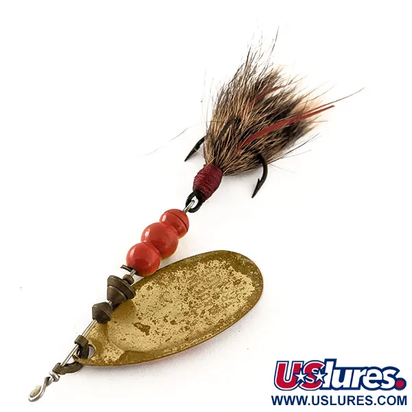 Mepps Aglia 4 dressed (squirrel tail) Spinnare, Mässing, 10g, #11964