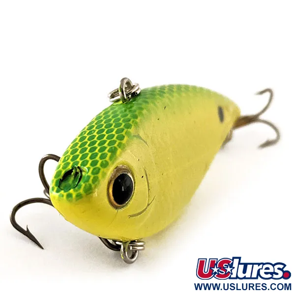 Renegade Pro Series Lipless Crankbait, Gul / Grön, 14g, Sjunkande, #11980