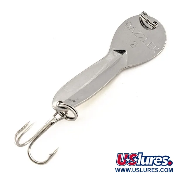 Acme Dazzler #2 UV Skeddrag, Nickel / Guld, 7g, UV-reaktiv, #12000