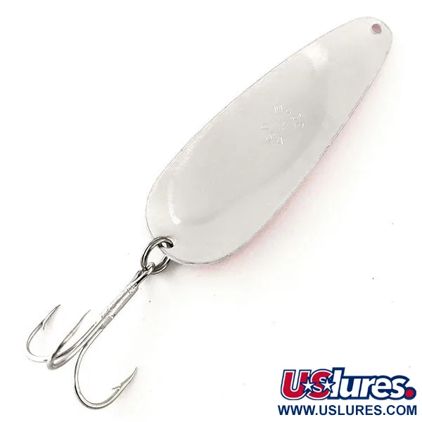 Worth Chippewa Steel Spoon UV Skeddrag, Rosa/Nickel, 35g, UV, #12028