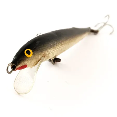 Rapala Original Floater F9 Wobbler, S (Silver), 4g, Balsa, #12031
