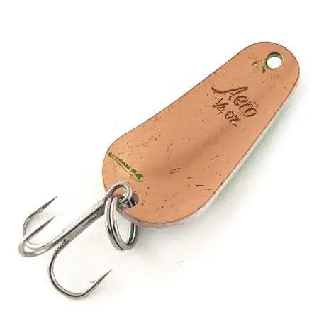 Aeroplane Spinner Aero UV Skeddrag, Grön/Vit/Koppar, 7g, UV, #12054