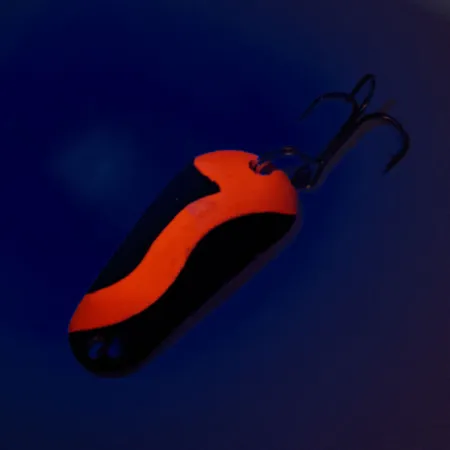 Aeroplane Spinner Aero UV Skeddrag, Svart/Röd/Guld, 7g, UV, #12055