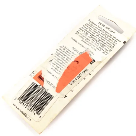 Acme Fiord Spoon Jr Skeddrag, Nickel, 3.5g, Klassisk Design, #12056