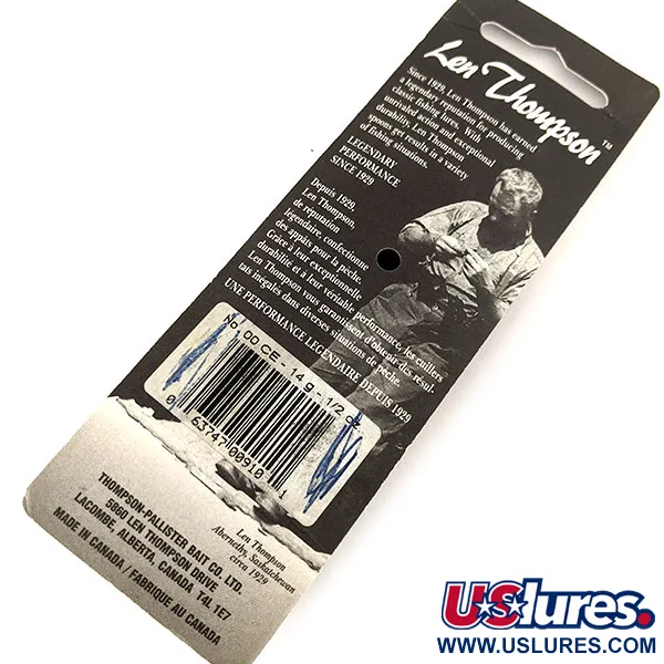 Len Thompson Original #00 Skeddrag, Röd / Vit, 14g, Vaggande Gång, #12062