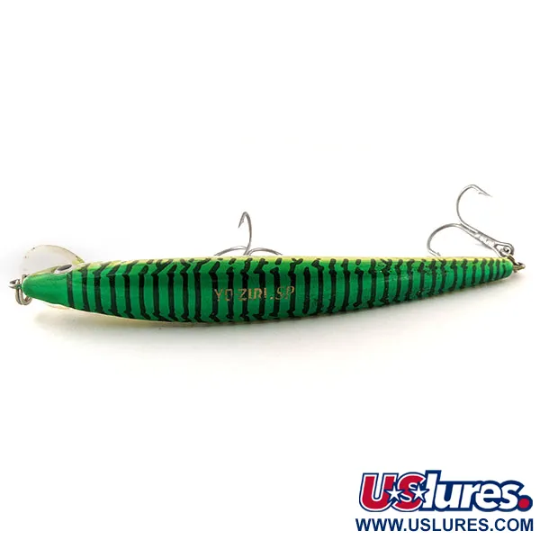 Yo-Zuri Crystal Minnow SP13 Jerkbait, Grön Makrill, 23g, #12099