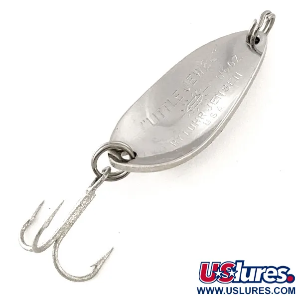 Luhr Jensen Little Jewel Skeddrag, Silver/Prisma, 5g, Vintage, #12106