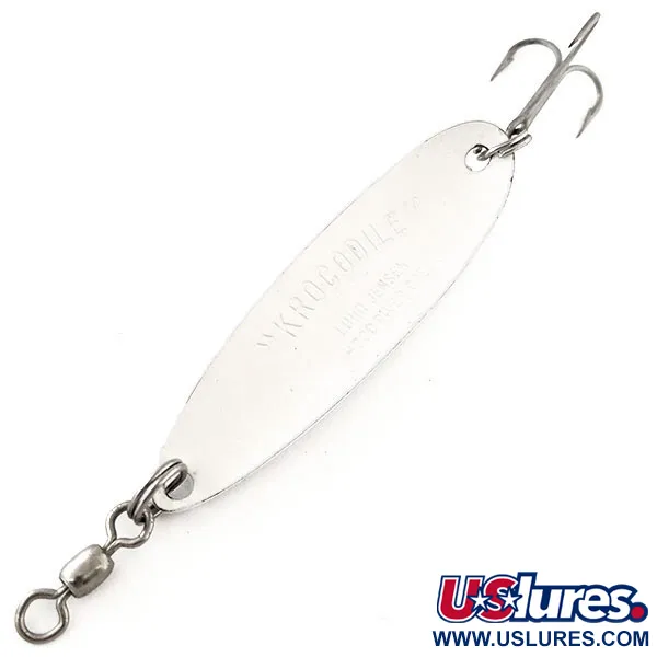 Luhr Jensen Krocodile Die #5 Skeddrag, White Pearl, 25g, #12113