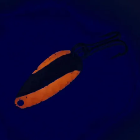 Nebco FlashBait 466 UV Skeddrag, Hamrad nickel / Röd, 1g, UV, #12115