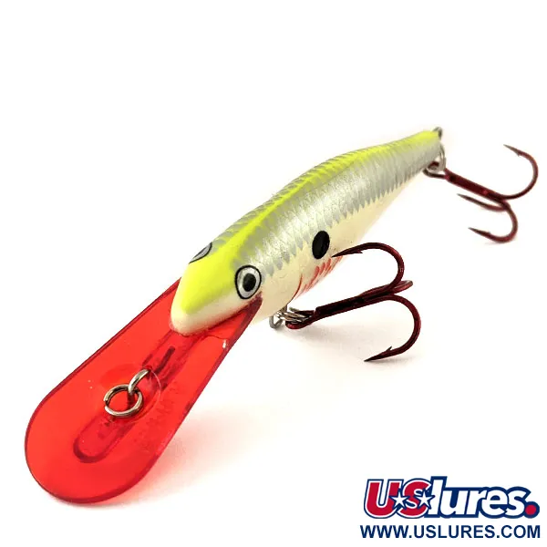 Rapala Shad Rap Deep Runner 07 Vobbler, BSCD, 8g, Röd Sked, #12158