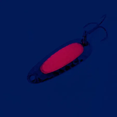 Nebco Pixee Skeddrag, Hamrad Nickel / Röd, 4.5g, Salmon Egg, #12188