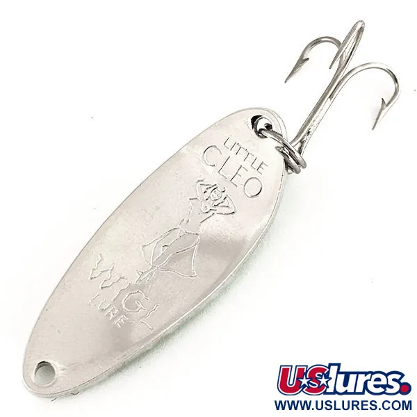 Seneca Little Cleo Glow Skeddrag, Grön/Vit/Nickel, 10g, #12190