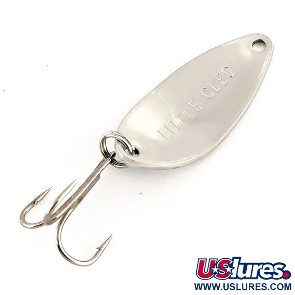 Little Cleo Seneca Skeddrag, Nickel / Blå, 4g, Vintage Seneca, #12196