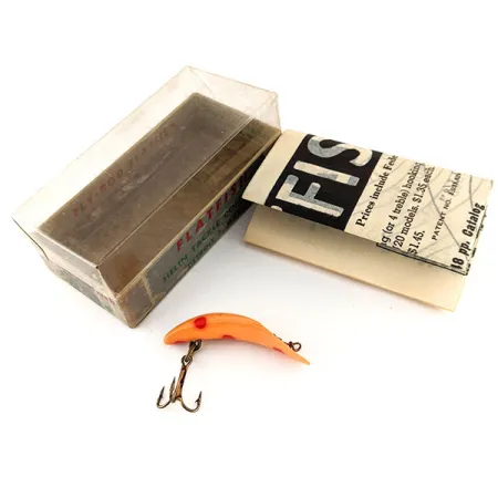 Helin Flatfish F5 Wobbler, LO Orange, 2g, Oanvänd, #12205