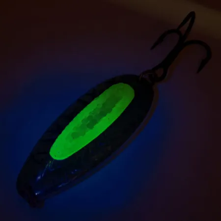 Blue Fox Rattlin Pixee Skeddrag, Gul/Blå, 24g, UV-insats, #12216