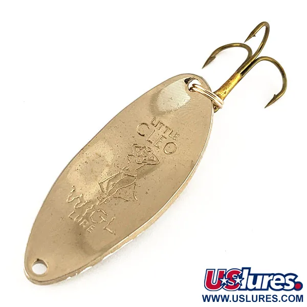 Seneca Little Cleo (Hula Girl) Skeddrag, Guld/Vit/Svart, 18g, #12219