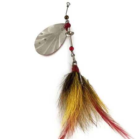 Eppinger Dardevle JT Buel Spinnare, Röd-Vit, 15g, Fjädrar, #12232