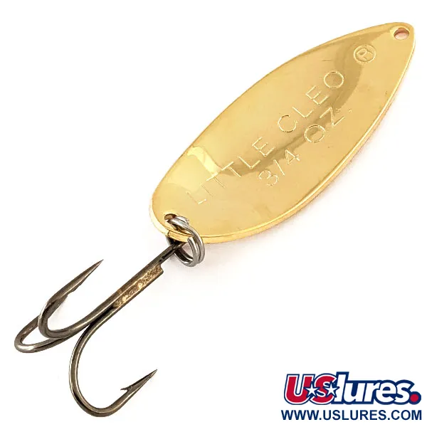 Acme Little Cleo Skeddrag, Guld / Röd, 21g, guldpläterad, #12256