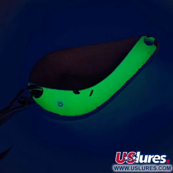 Acme K.O. Wobbler UV Skeddrag, Nickel / Grön, 14g, UV-lyster, #12259