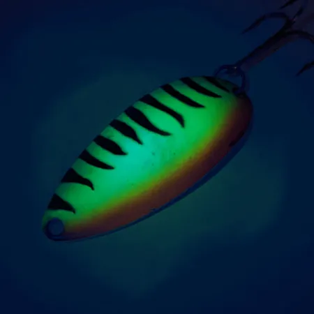 Acme Little Cleo UV Skeddrag, Fire Tiger, 11g, UV-reaktiv, #12268