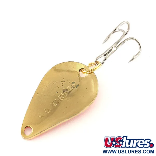 Acme K.O. Wobbler Skeddrag, Guld / Orange, 7g, Droppform, #12271