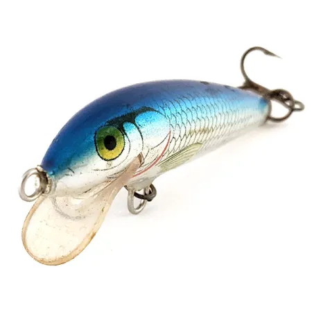 Rapala Original Floater F5 Vobbler, Blå/Silver, 2,5g, Balsa, #12279