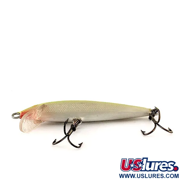 Rapala Original Floater F6 Vobbler, Chartreuse, 3g, Balsa, #12280