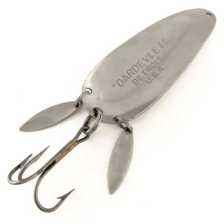 Dardevle Dardevlet Klicker Skeddrag, Silver, 21g, Klickljud, #12300