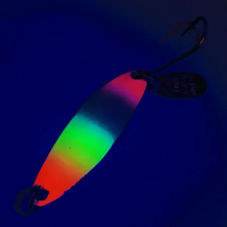 Luhr Jensen Needlefish 1 Skeddrag, Rosa/Vit/Gul, 2g, UV, #12319