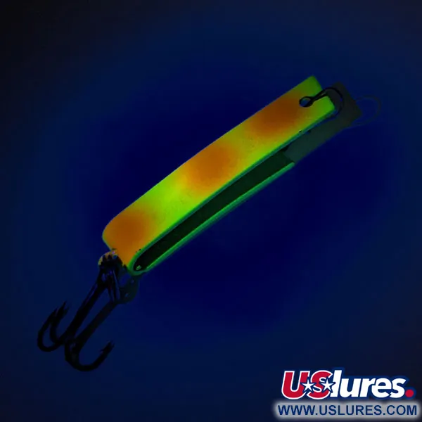 South Bend Super-Duper 503 UV Skeddrag, Chartreuse/Röd, 4.3g, #12331