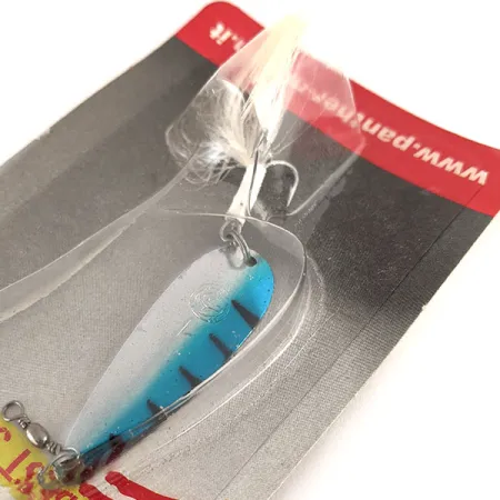 Panther Martin Svizzero Siluro con Penna Mare Spinnare, Nickel/Blå, 4g, #12333