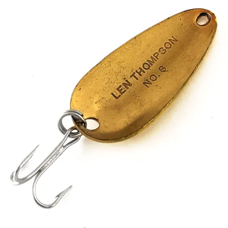Len Thompson #8 Skeddrag, Five of Diamonds, 7g, Mässing, #12340