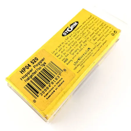 Storm Hopper Popper Ytbete, Fire Tiger, 2g, #HP04 520