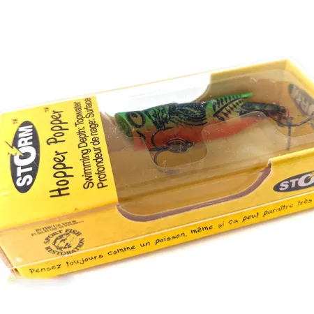 Storm Hopper Popper Ytbete, Fire Tiger, 2g, #HP04 520