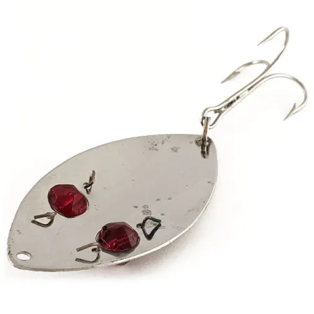 Lucky Strike Gold Red Flash Skeddrag, Nickel / Red Eyes, 21g, #12383