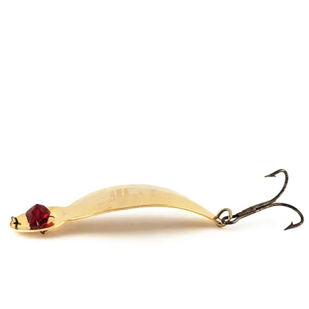 Lucky Strike One Eye Wiggler Skeddrag, Guld/Röd, 25g, Pärlöga, #12385