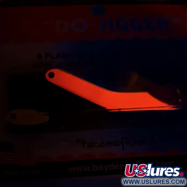 Bay de Noc Do-Jigger #3 UV, 9g nickel/orange UV, skeddrag #20107