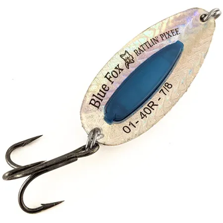 Blue Fox Rattlin Pixee Skeddrag, Rainbow Herring / Blue, 24g, #12405