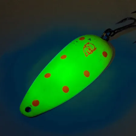 Dardevle Dardevlet UV Skeddrag, Chartreuse/Rosa/Nickel, 21g, #12410