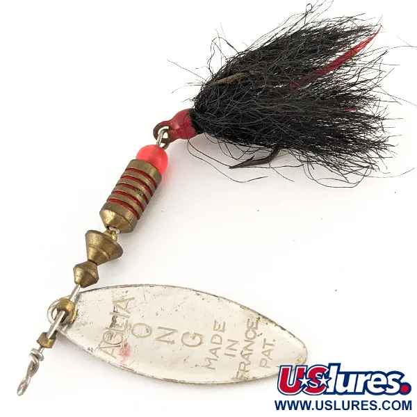 Mepps Aglia Long 2 Dressed Spinnare, Silver, 7,3g, Videblad, #12416