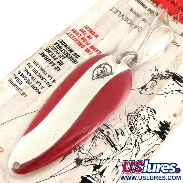 Eppinger Dardevle Dardevlet Skeddrag, Röd/Vit/Nickel, 21g, #12437